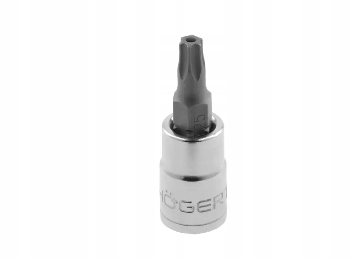 HOGERT Torx Bit Dopsluiting met Gat 10mm 1/4" HT1S674