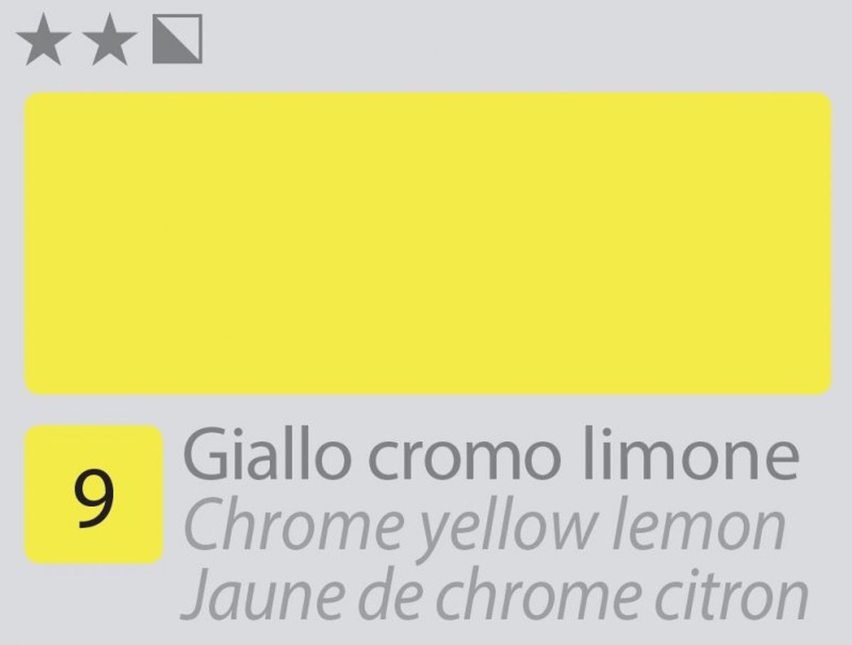 Divolo Accademia Olieverf 20 ml. - Chrome Yellow Lemon