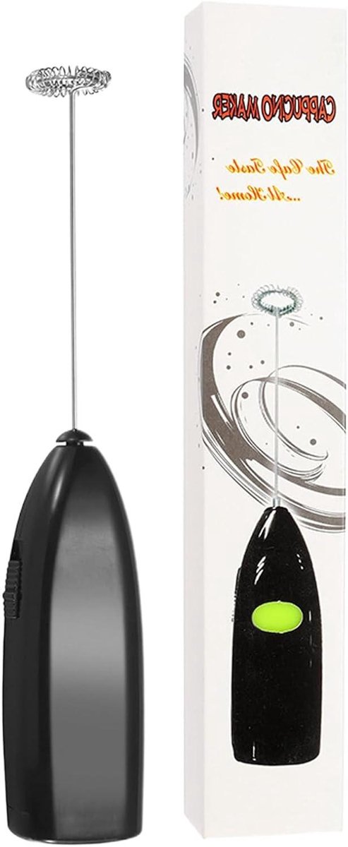Elektrische garde - Keukenmixer - Snel opschuimen - Veelzijdig inzetbaar - 20 cm - Zwart