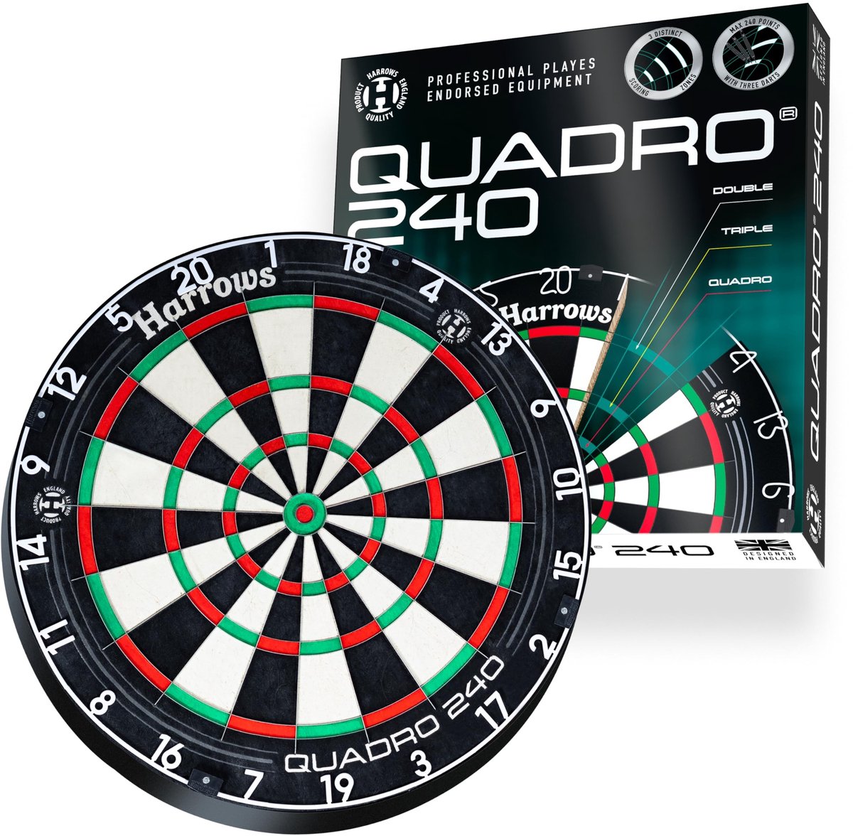 Elzusha - Quadro 240 Trainer Dartboard
