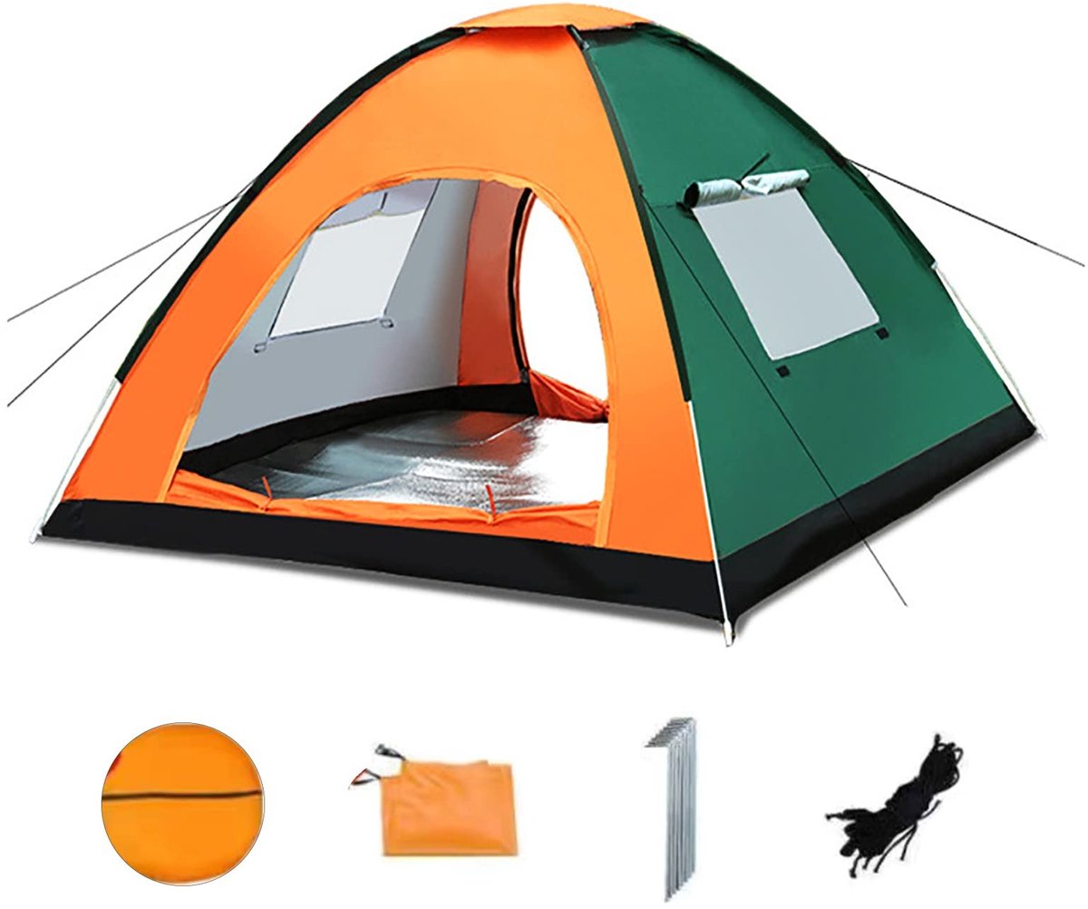 Elzusha - Compacte Pop-up Tent voor 2-4 Personen