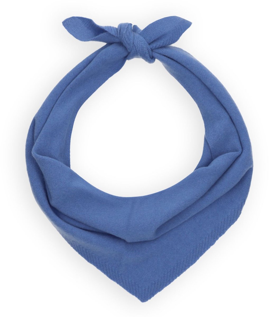BONNIE STUDIOS Bonnie Wool Scarf Sjaals Dames - Blauw - Maat ONESIZE