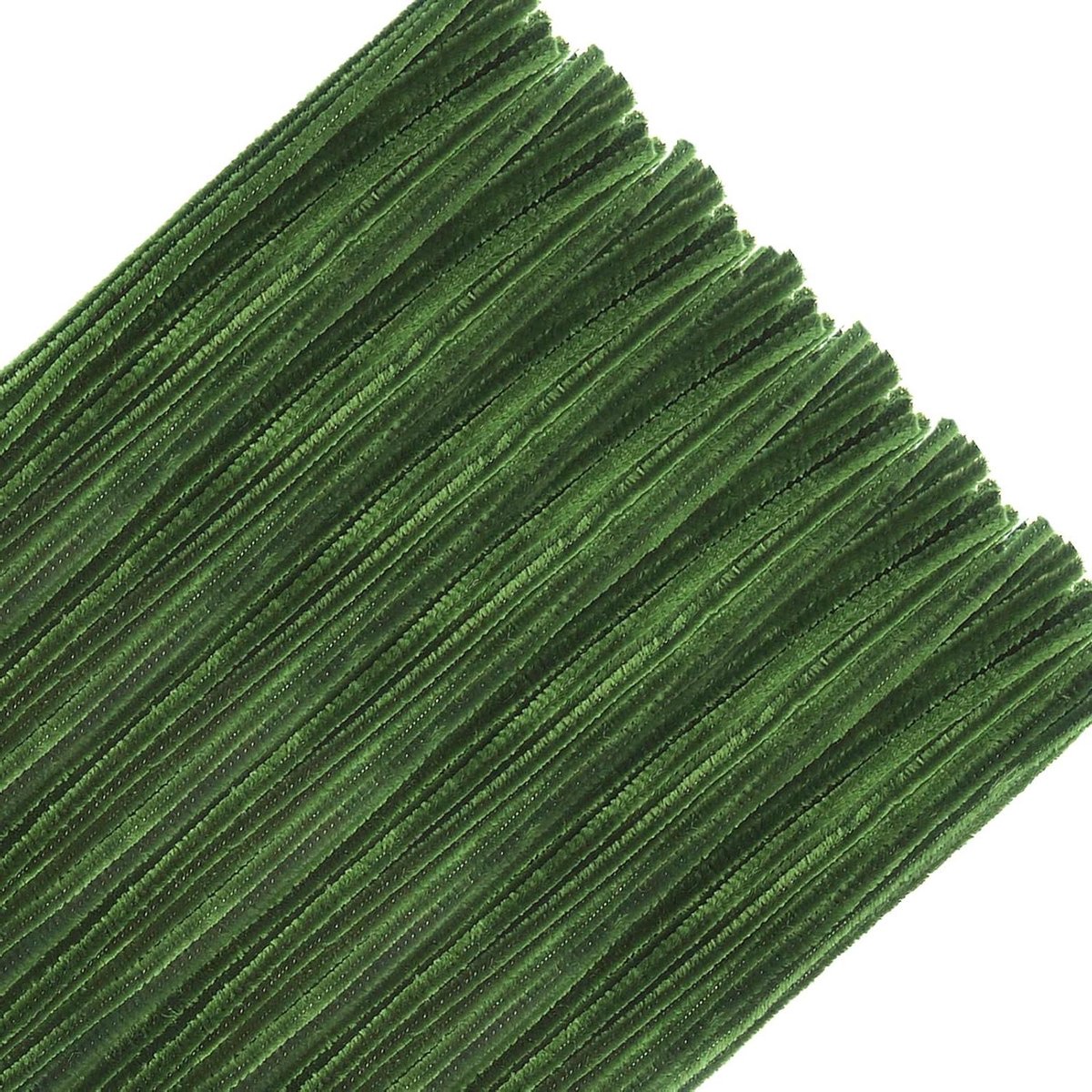 Pijpenragers Knutseldraad - Chenilledraad Buigzaam - Hobby Handwerk - Zacht Buigzaam Materiaal - 200 Stuks 30cm - Grasgroen