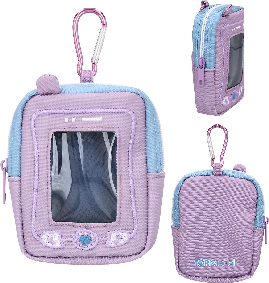Depesche - TOPModel mini tasje met karabijn - MODERN GIRLY