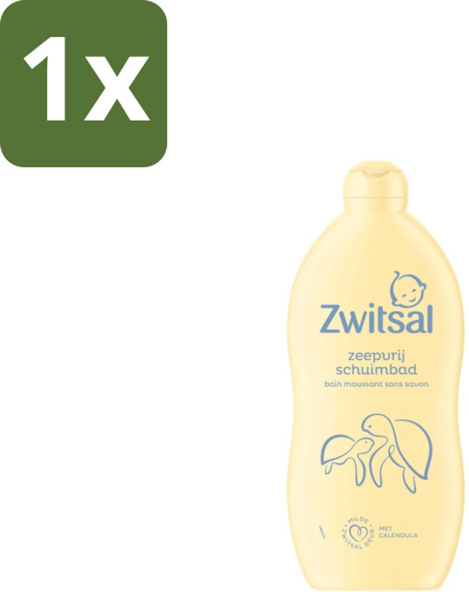 1 x Zwitsal – Schuimbad – Zeepvrij Baby – 700 ml - Babyhuid Reinigen - Zeepvrij Schuimbad - Calendula - Anti-prik - Gevoelige Huid