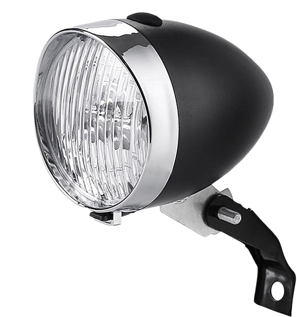 Elzusha - Fietslamp Voor - Waterproof met 3 LED's - Zwart