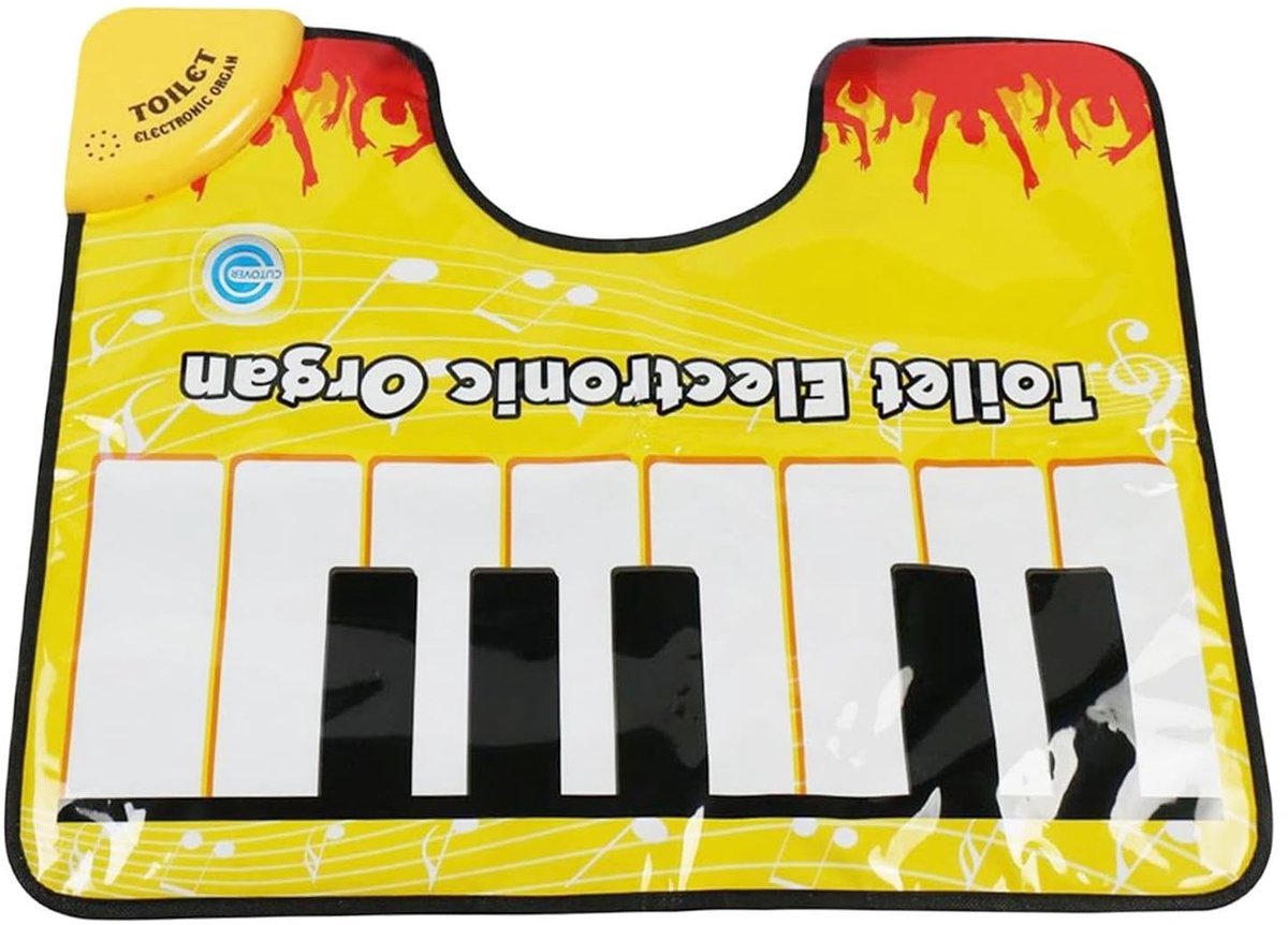 Elzusha - Muzikale Toiletmat met Piano Geluid