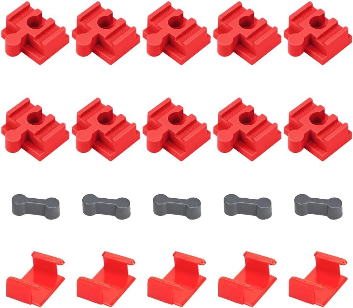 20 Stuks Houten Spoorverbindingen, Universele Adapter voor Modelspoor en Treinbaan Accessoires