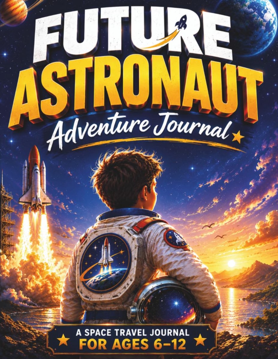 Future Astronaut Adventure Journal: A Space Travel Journal for Kids Ages 6-12 with STEM Activities, Space Facts - ShopVlot