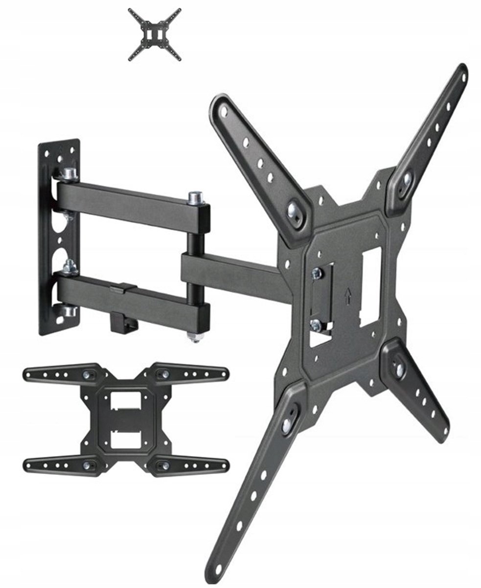 Draaibare TV-muurbeugel voor 19-inch schermen - Merkloos