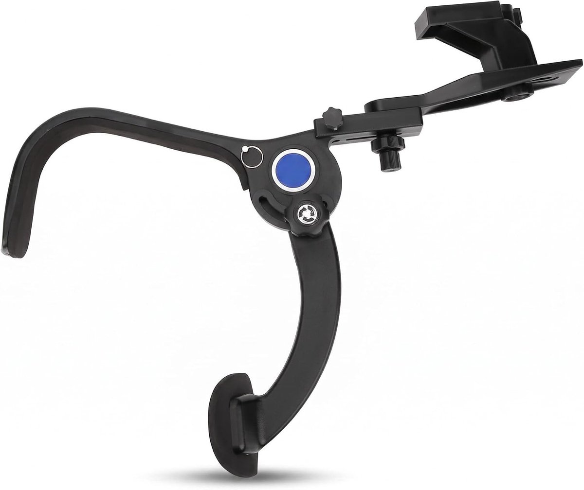 Camera Schoudersteun voor Fotografie, Schokabsorberende Beugel voor Stabilisatie, Professionele Steun voor Videografie en Fotografie, Zwart
