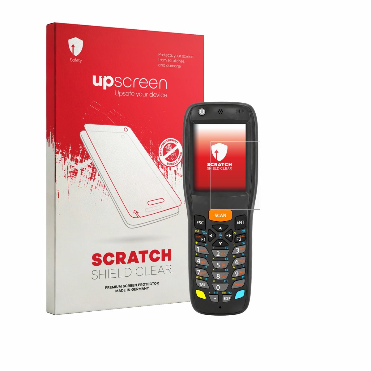 upscreen - Screenprotector voor Datalogic Memor X3 - Folie Beschermfolie transparant