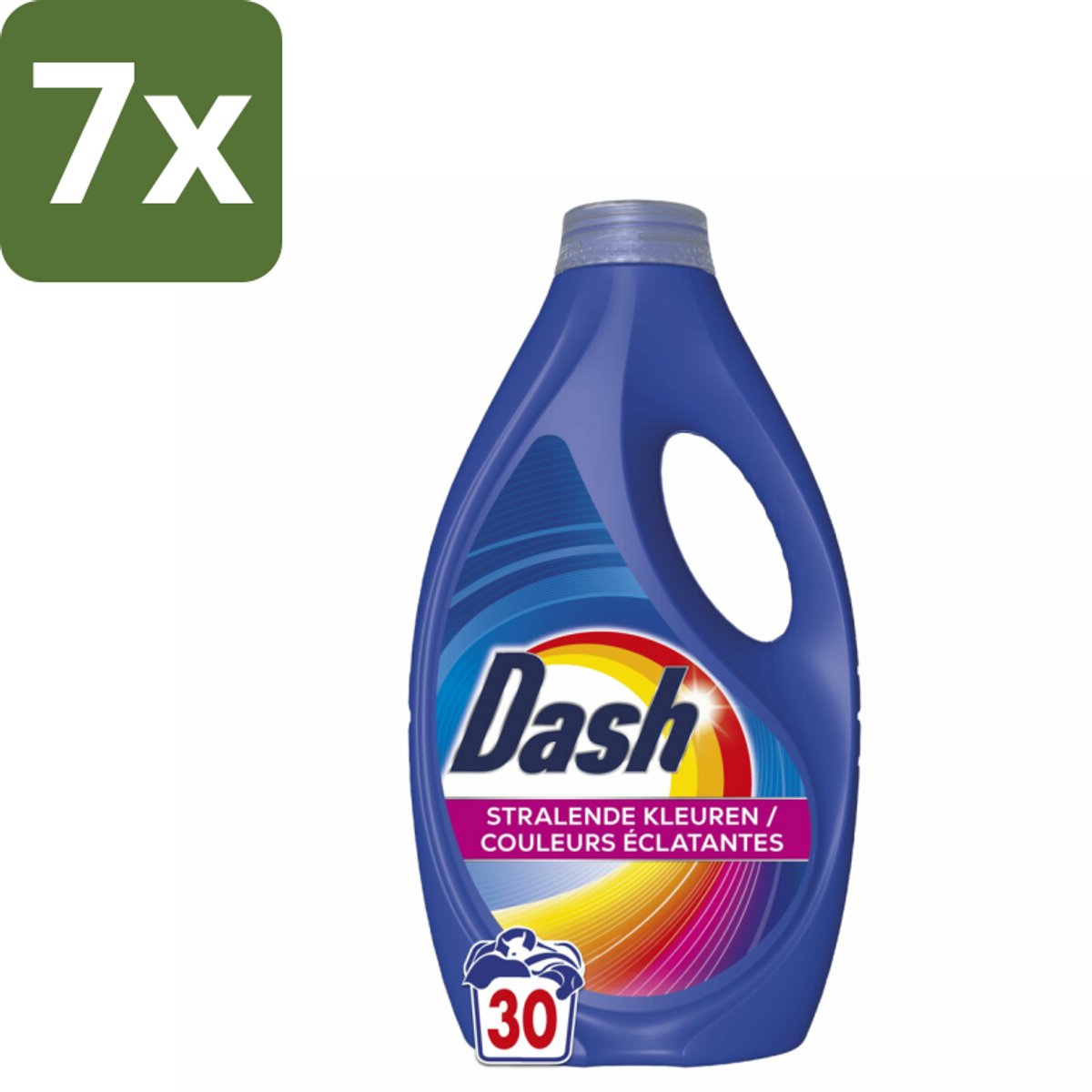 Dash – Wasmiddel – Color – 1350 ml - Bulkverpakking - 7 stuks