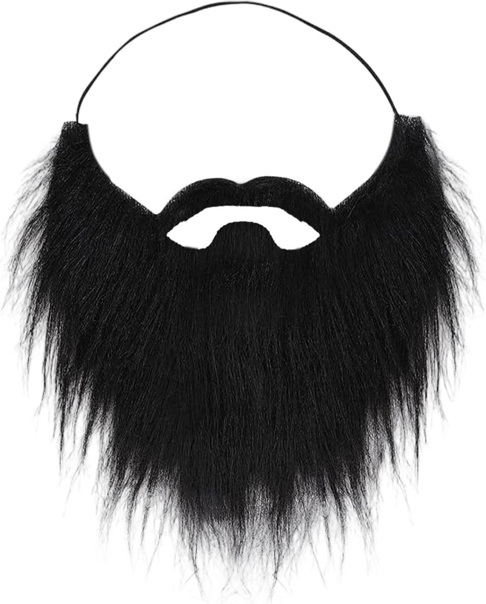 Grappige Nepbaard en Neppor, Zwart Snoer voor Mannen, Perfect voor Cosplay, Feestdagen en Halloween Feestjes
