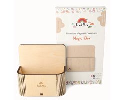 Tix & Mix - magnetic magic box - magnetische opbergdoos - wandsticker accessoire - opberger voor krijtjes