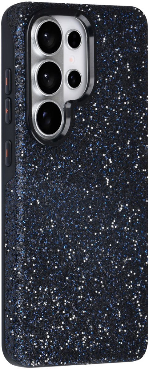 TUNIQ Backcover hoesje voor Samsung Galaxy S26 Ultra - Glitter Magsafe TPU+PC - Zwart