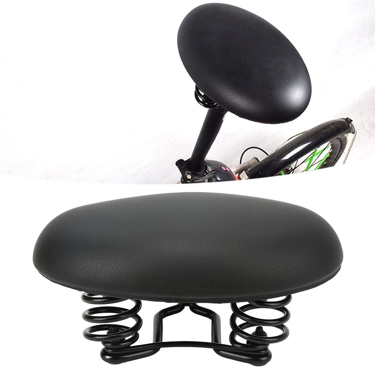 Superzachte schokabsorberende zadel voor mountainbikes en vouwfietsen, comfortabel en ergonomisch ontwerp