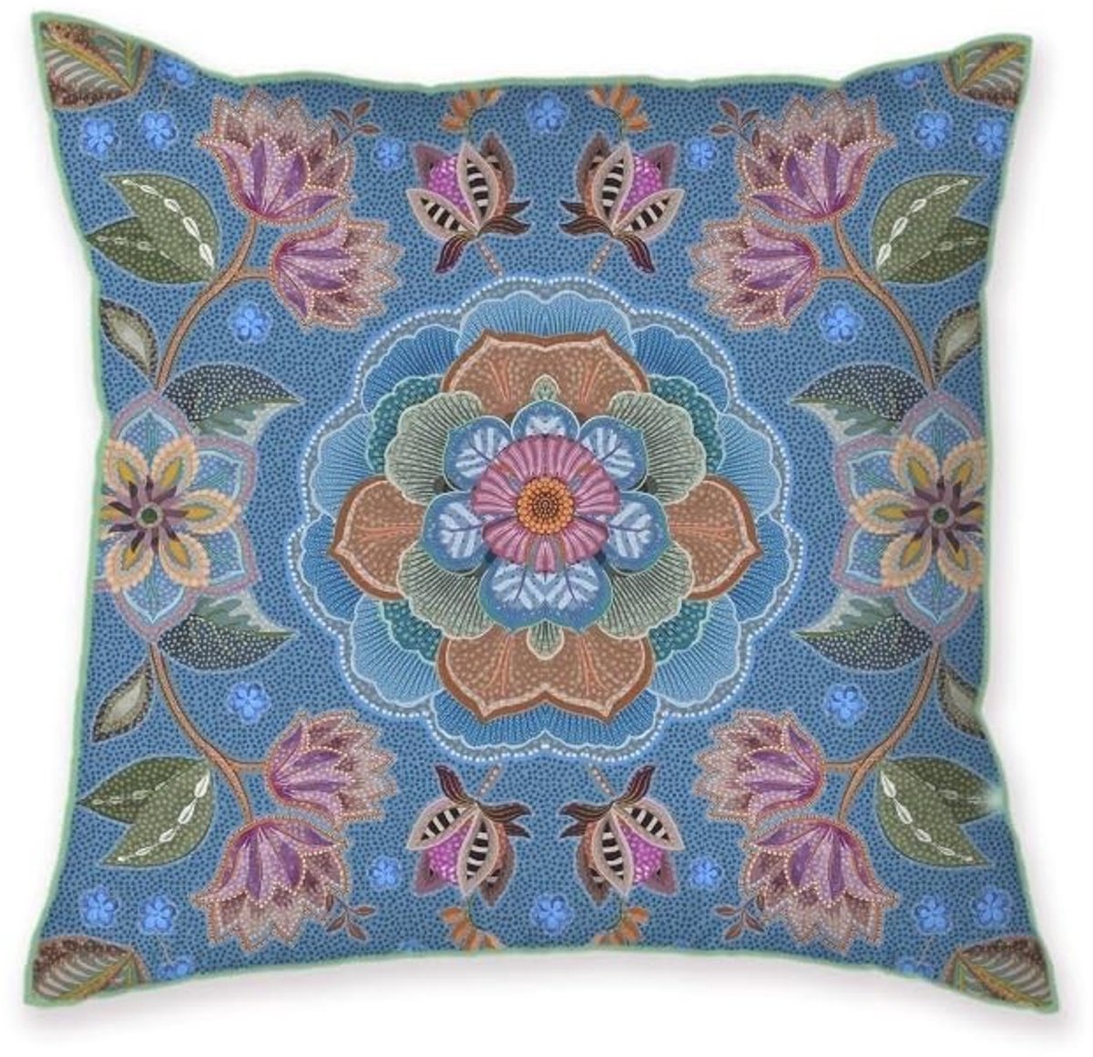 Elzusha - Decoratieve Kussen Matata Blauw 53x53 cm