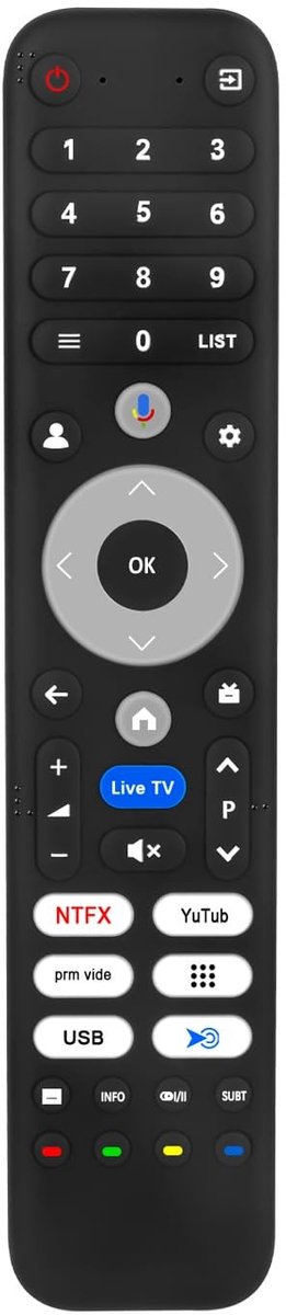 Elzusha - Afstandsbediening voor Chiq QLED TV