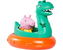 Toomies Peppa Pig George's Dinosaur Bath Float, Baby Bath Toys, Kids Bath Toys for Water Play, Fun Bath Accessories for Babies & Toddlers, Suitable for 18 Months, 2, 3 & 4 Year Olds