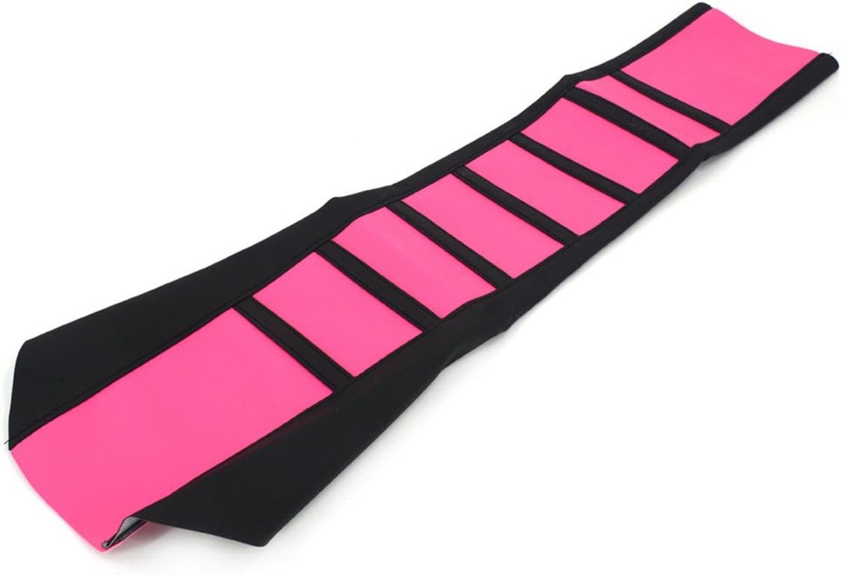 zachte greep motorfiets zitbekleding Rib Skin gummi Dirt Bike Enduro - Roze