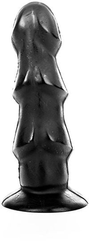 Dildo anal noir avec picots