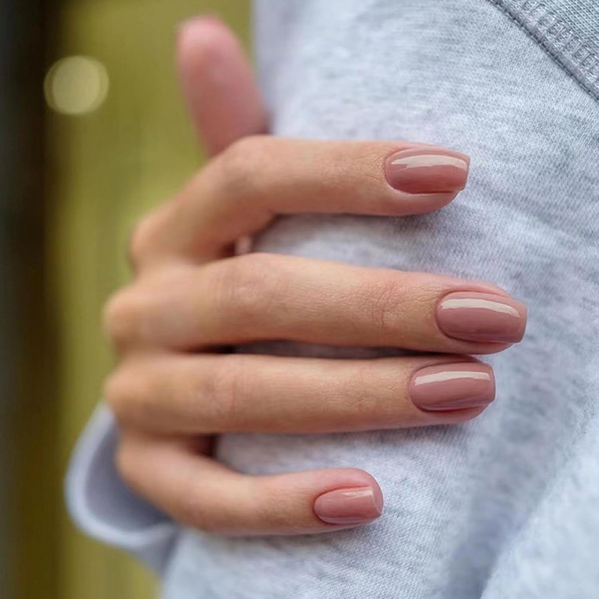 24 stuks press-on nagels, kort, effen, vierkant, om op te plakken, French kunstnagels, vierkante kunstnagels, acryl, volledige cover, vingernagels om op te plakken, voor vrouwen en meisjes