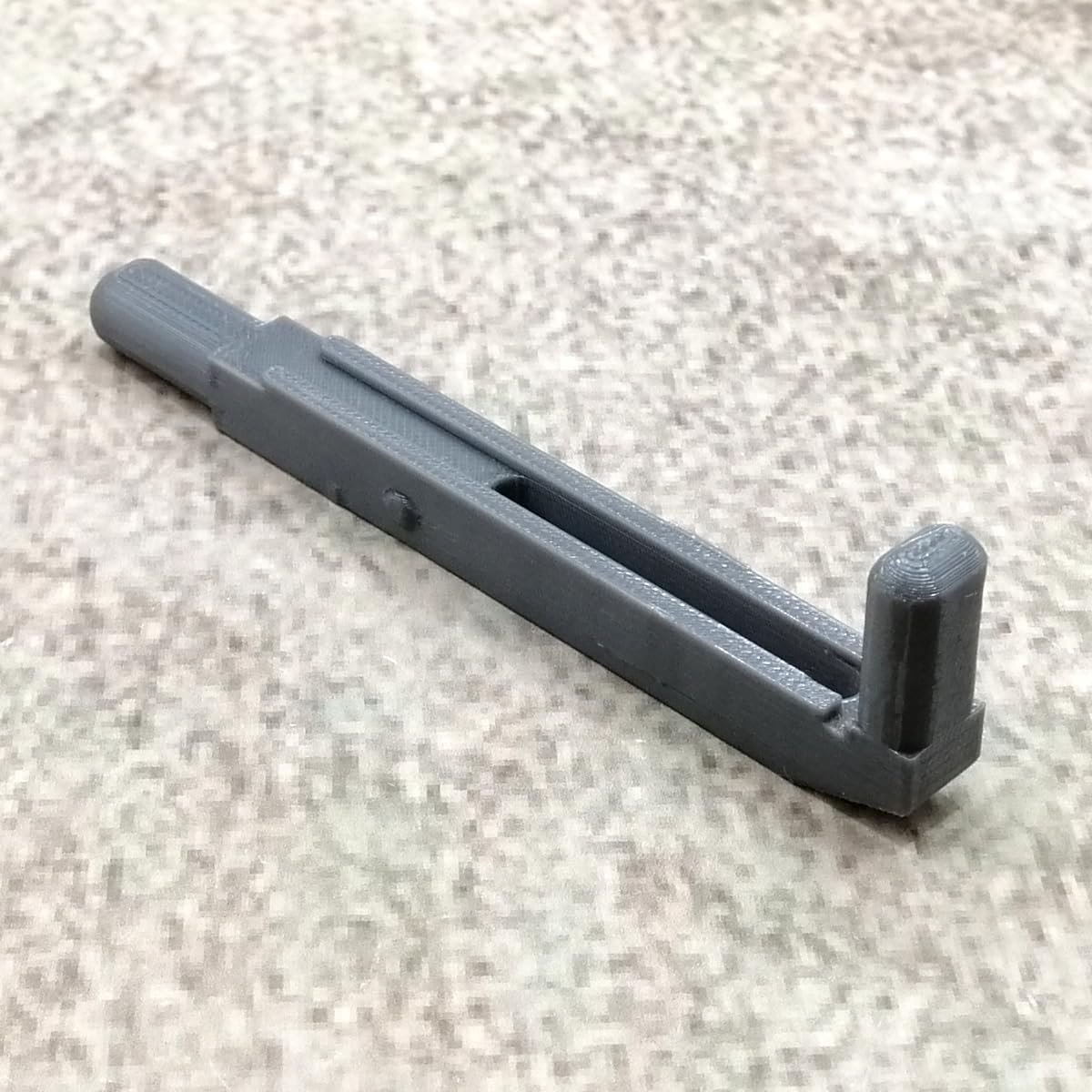 gipsgrendel, grijs, compatibel met Velux dakraam GGU GHU GPU GGL GGU VL VU reserveonderdeel grendel 3271 poetspositie kantelvenster