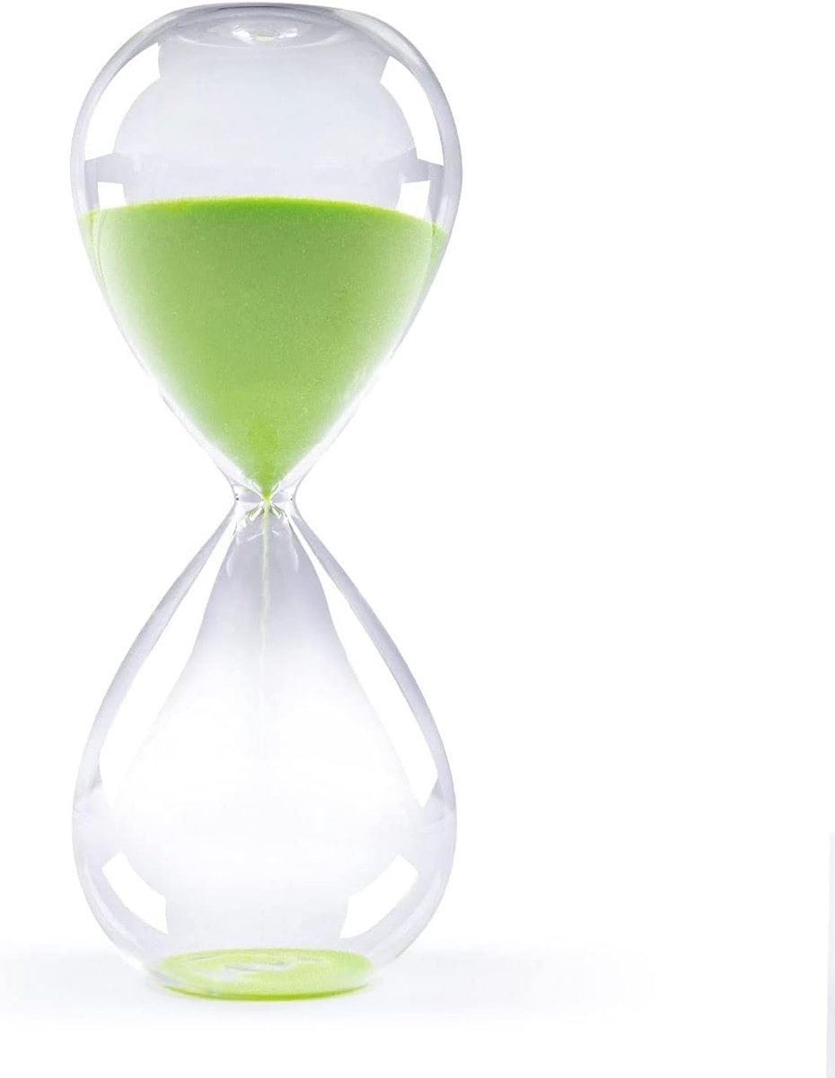 3 minuten zandloper, groen zand, glazen decoratieve zandlopers, kleine zandlopers voor keuken, thuis, bureau, klaslokaal, kantoor, bruiloftsdecoratie