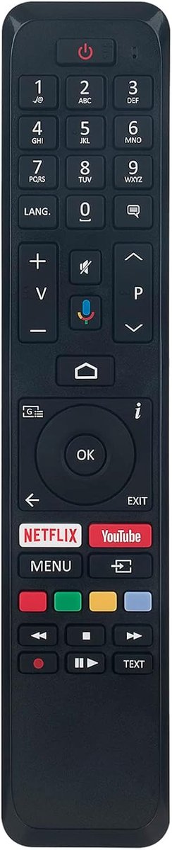 CT-8556 Vervang Afstandsbediening geschikt voor Continental Edison Toshiba 43UA6B63DG 43LA2B63DG 55UA3A63DG 32LA3B63DA 43UA2B63DG 50UA4B63DG 50UA3A63DG 43LA3B63DA 50UA3A63DG 43LA3B63DA
