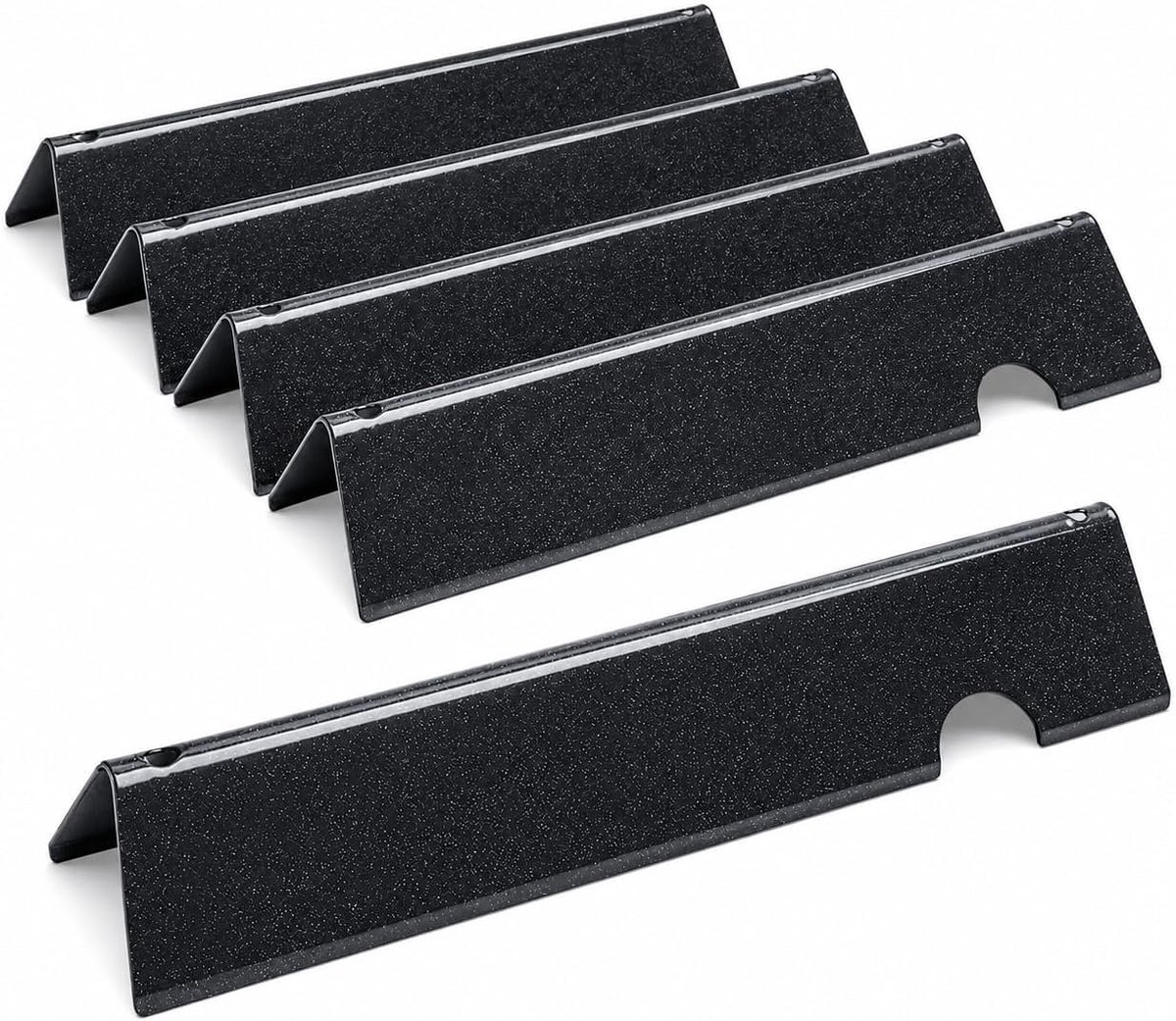 43,4 cm porseleinen stalen smaakmakers voor Weber Genesis II/LX 300 Series II E-310, II E-330, II E-335, II S-335, II LX S/E-340 (2017 en nieuwer) gasgrills, warmteplaten voor Weber 66032/66795