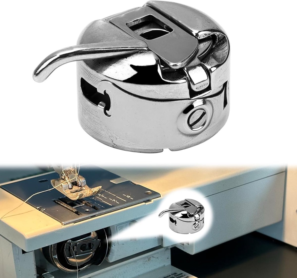 metalen blikbehuizing voor naaimachine, brother, Lidl, Elna, Juki, Singer, Janome