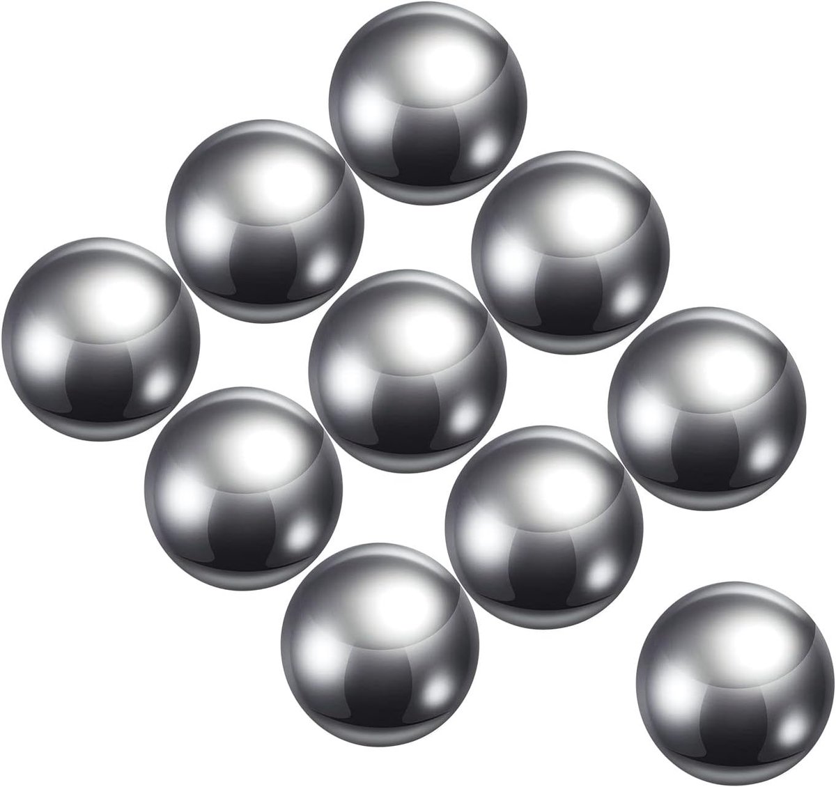 Precisiekogels - [20mm] Koolstofstaal voor Lagers en Kleppen, Massief