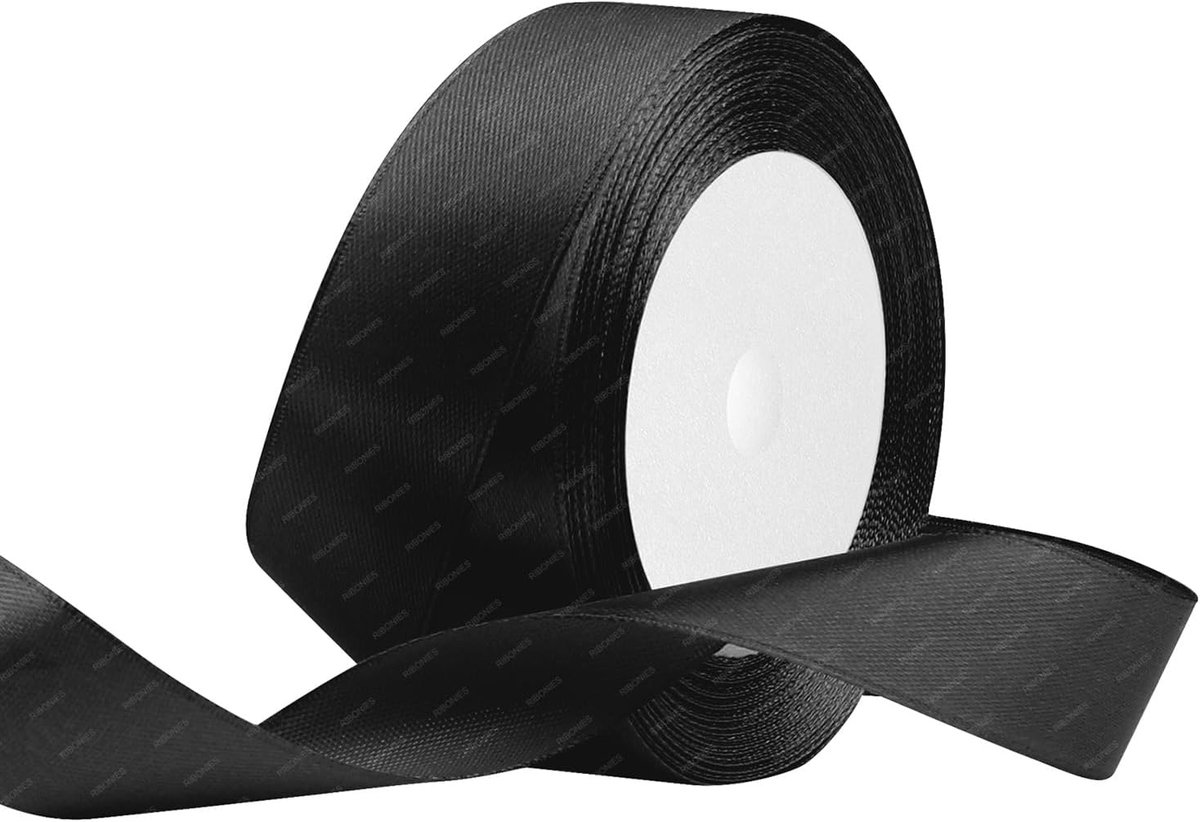 satijnen lint 25mm x 22 meter stoffen linten voor geschenkverpakkingen, bloemstukken, kunstnijverheid en huwelijksdecoratie