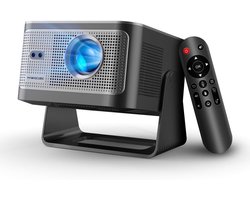 Mini Beamer 4K – Native 1080p – 600 ANSI Lumen – Autofocus – WiFi 6 & Bluetooth 5.4 – 180° Draaibaar