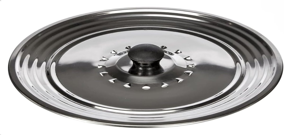 22/24/26 cm - universeel pannendeksel - deksel voor potten en pannen van roestvrij staal - robuust en licht universeel pannendeksel voor dagelijks koken