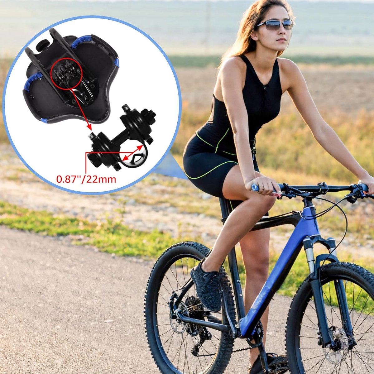 Fietszitje met rugleuning, extra groot fietszadel met rugsteun, breed gevoerd PU-kussen zadel, universeel zadelvervanging voor driewieler, in hoogte verstelbaar