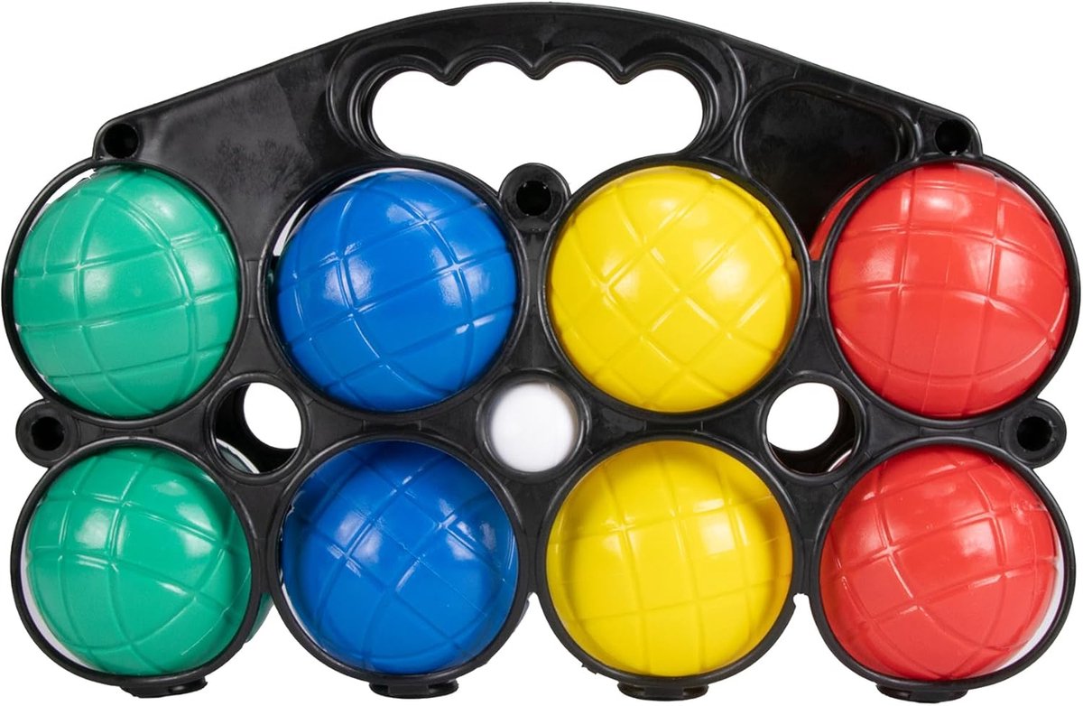 spel voor kinderen en volwassenen, met 8 ballen en draagnet, strand, tuin, camping - 3014