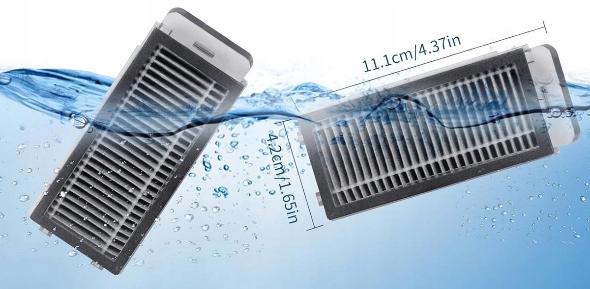 AreoSe - HEPA-filter voor Dreame X50 Ultra Complete / X50 Master - 2 stuks