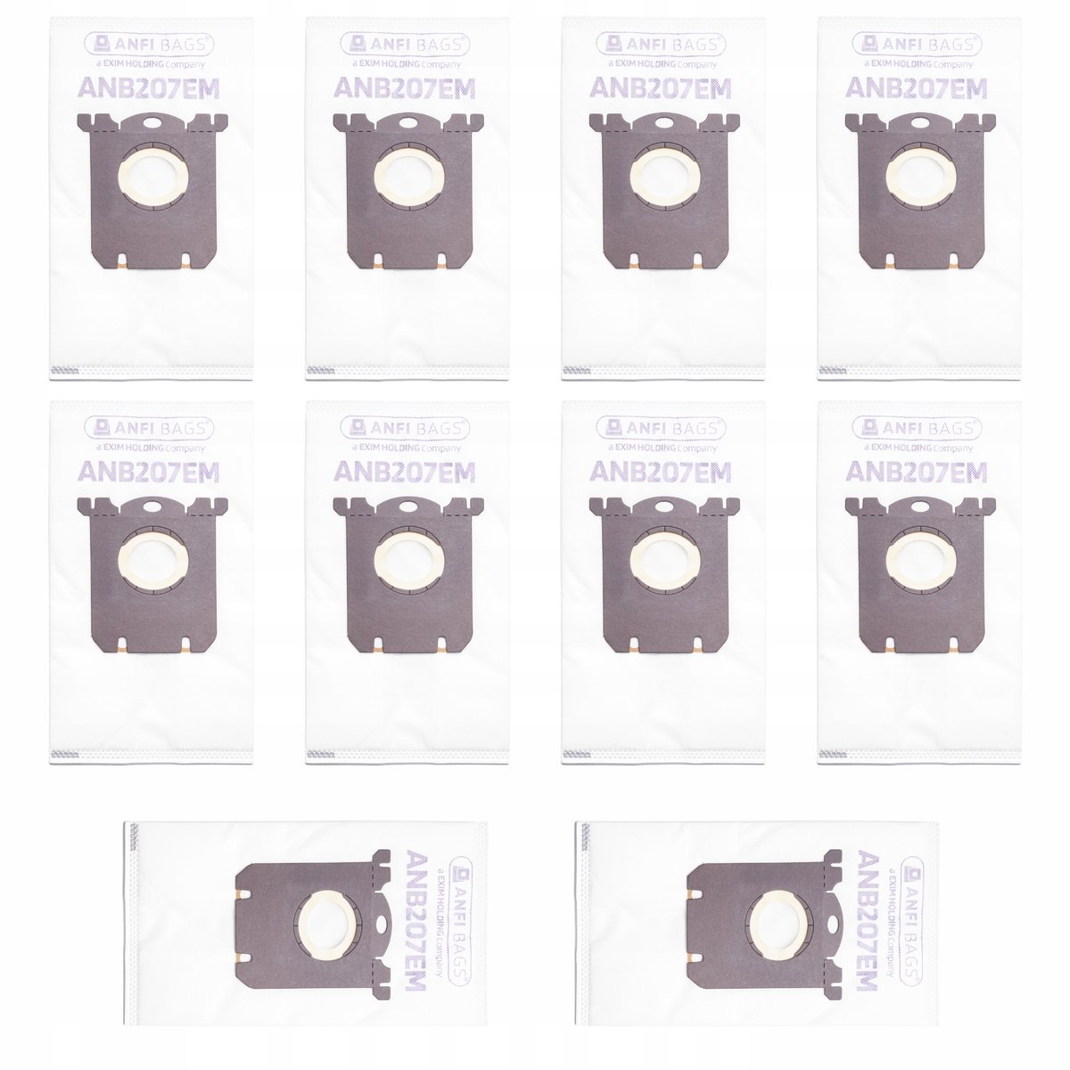 AreoSe - Stofzuigerzakken voor ELECTROLUX PHILIPS E201SM E201B E201S FC8021 S-BAG - 10 stuks