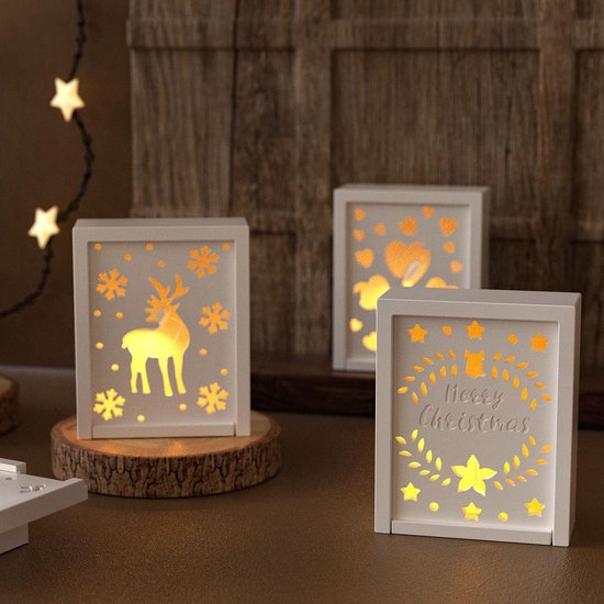 gietvormen voor Kerstmis, 10 stuks siliconen vormen, geschenkdoos, gietvorm, siliconen vorm voor Kerstmis, gips om te gieten, geschenkdoos, gietvormen, gietvormen, siliconen, Kerstmis — afbeelding 4