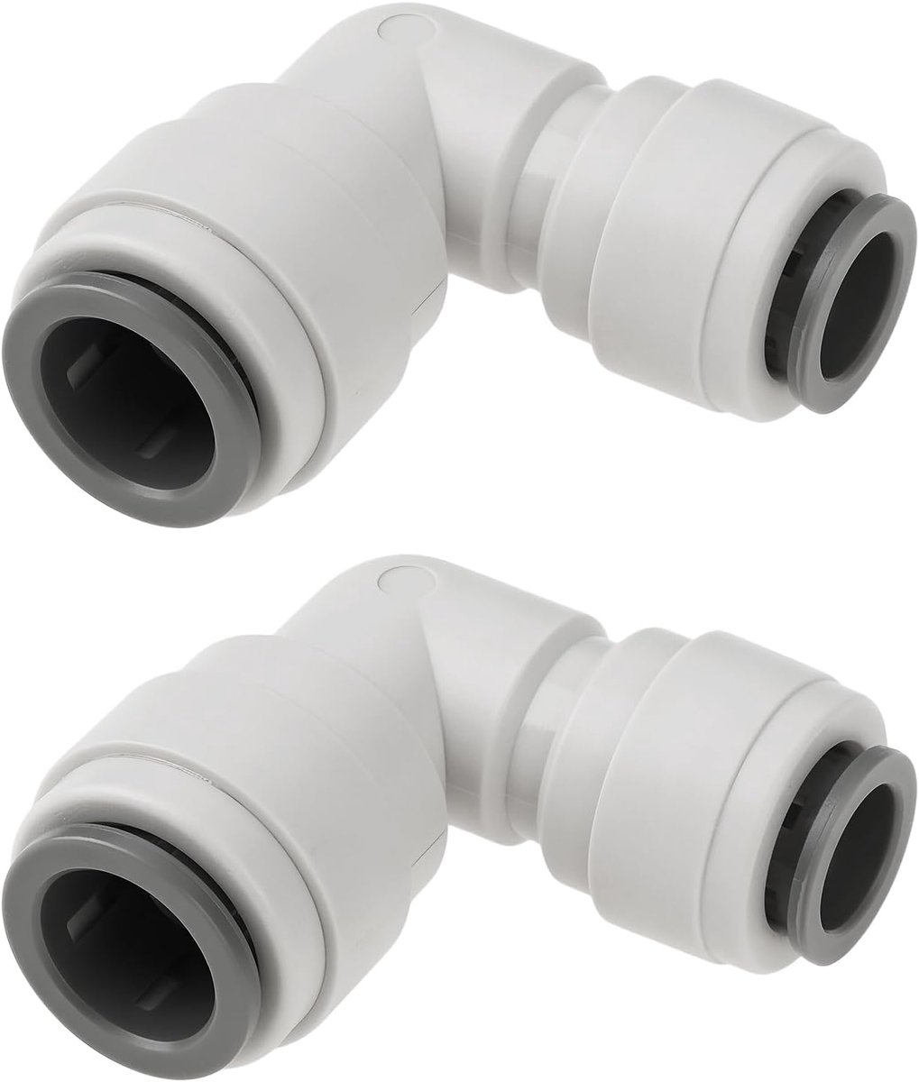 2 stks 12mm tot 10mm Koud Water Inlaat Aansluiting Connector voor Caravan Camper