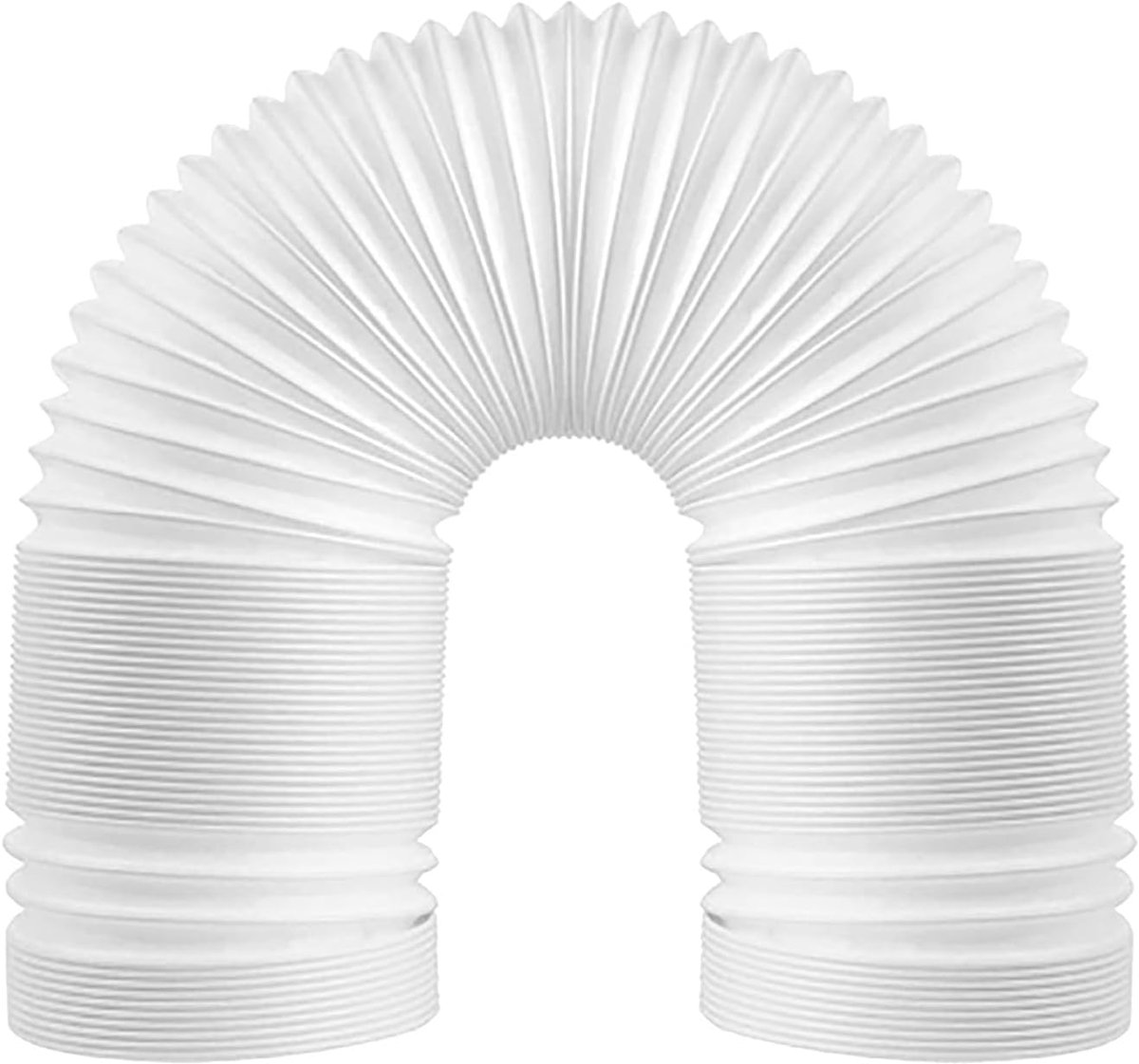 airconditioningsslang, 1,5 m, afvoerslang, airconditioning, 150 mm, universeel, flexibel, dubbellaags, van PP-staaldraad