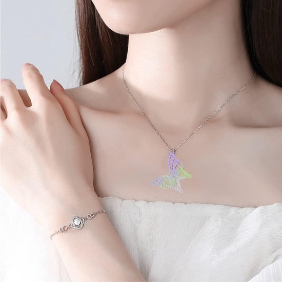 Mallen Sieraden Gieten Mallen 4 Paar Vlinder Hanger Siliconen Mal Holle Vlinder Dangle Drop Crystal Epoxy Mallen Voor DIY Ambachten Charms — afbeelding 2