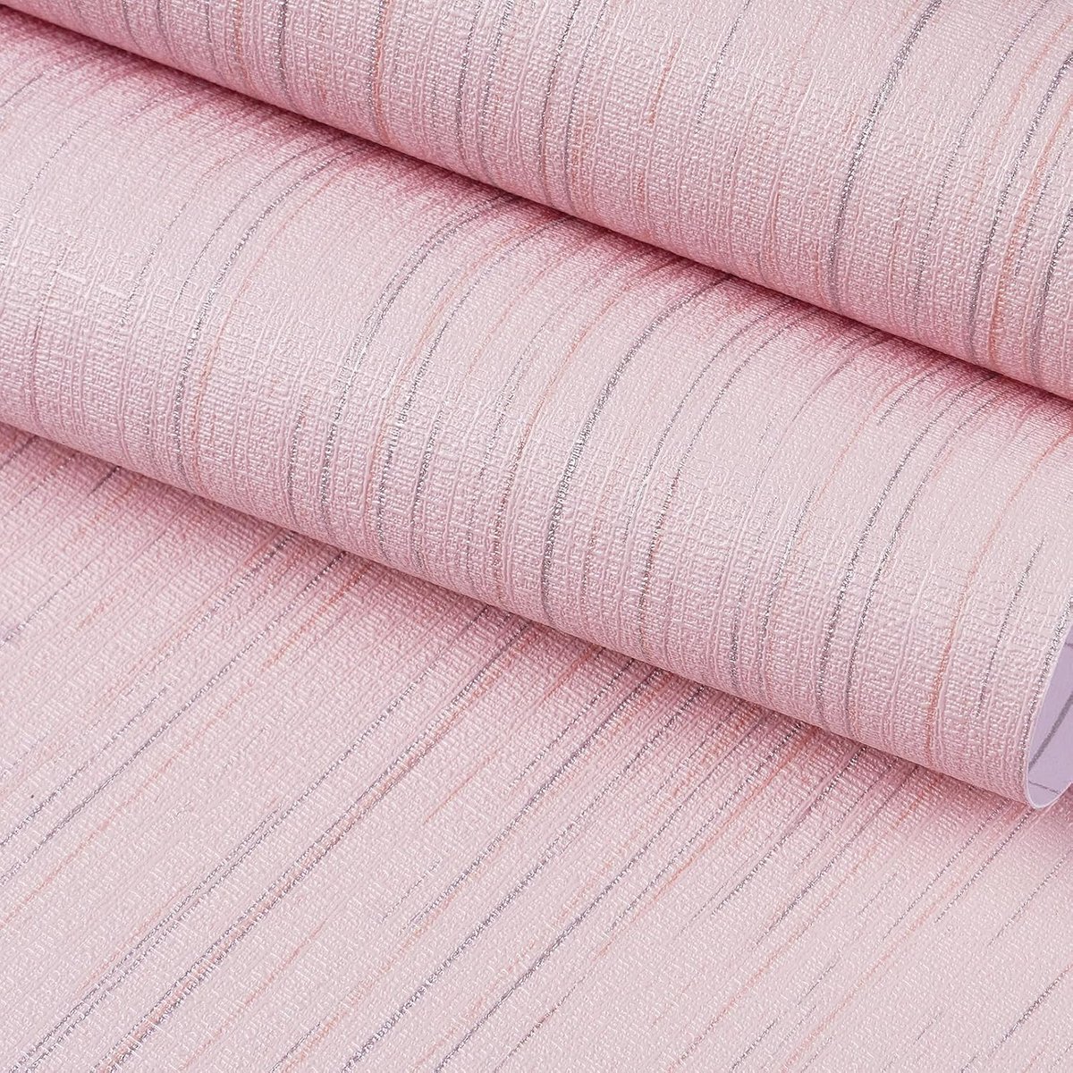 Behang zelfklevend roze zelfklevende folie meubelfolie zelfklevend slaapkamer kledingkasten verwijderbaar behang kinderkamer meisjes badkamer 40CMX2M