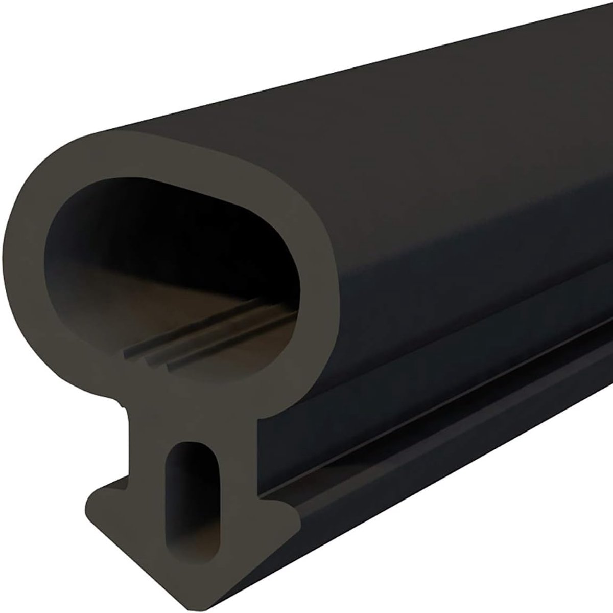 S-232 Panorama raamafdichting, zwarter rubberen afdichtingstape, kunststof afdichtingen, aluminium profielafdichting, voor pvc ramen en deuren, 30 m
