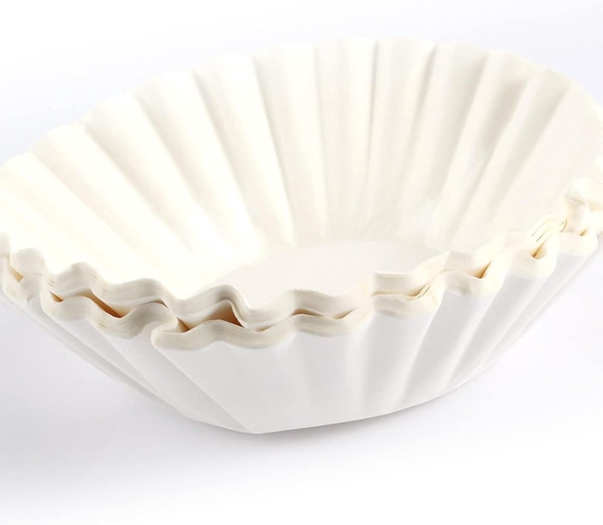 Wegwerp Koffie Papier Filter Vervanging, Wegwerp Koffie Filter Set Mand Koffie Filter Papier Vervanging Accessoires Mand Koffie Filter voor Koffiemachine (50 pcs)