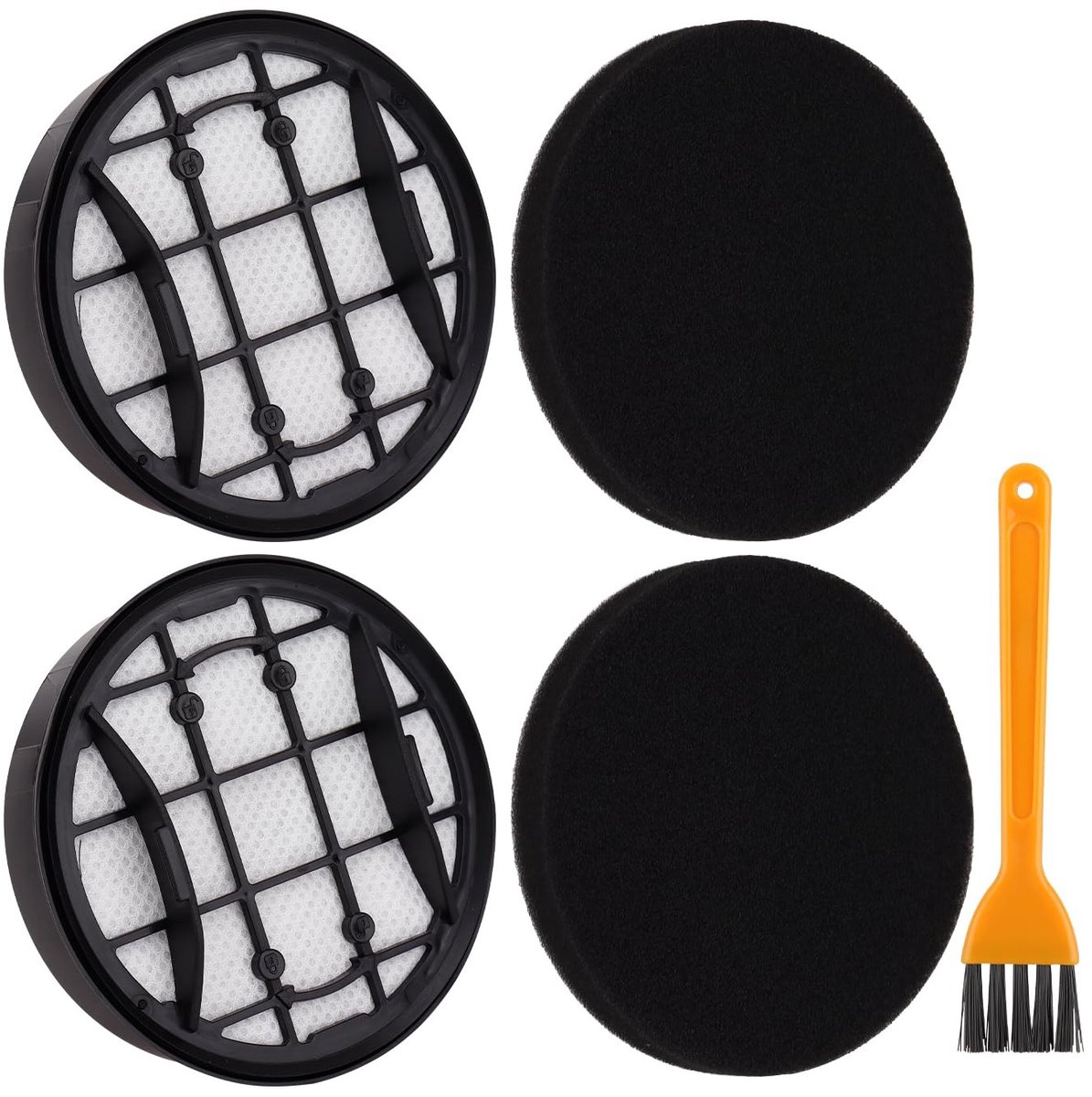 Dailygoods- Filterset Vervangend voor Philips 7000 - Stofzuigerfilter voor Philips 8000 - Reserveonderdelen - Compatibel met XC7053/XC7055/XC7057/XC8055/XC8057 - Hoogwaardige kwaliteit