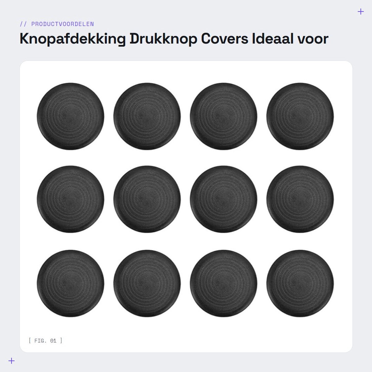 Dailygoods- Knopafdekking 12 Stuks - Compatibel met Cherry/TTC/Kailh - Diameter 20,2 mm - Voor Mechanische Drukknoppen - ABS Materiaal - Geschikt voor Diverse Toetsenborden - Toetscap