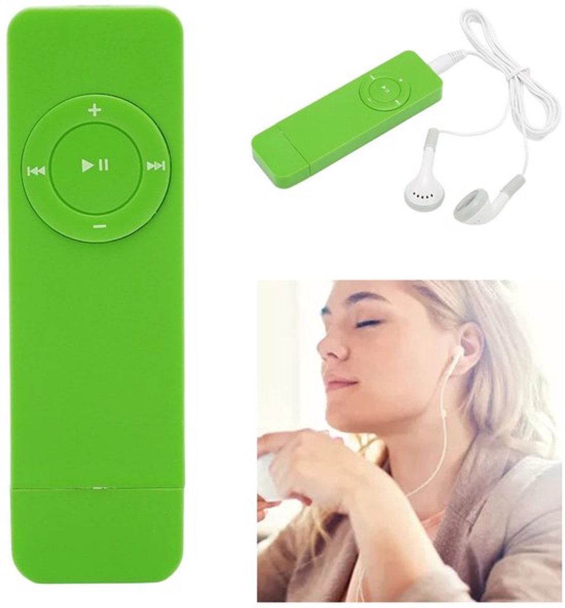 Store_9 - Mini Mp3-muziekspeler - Draagbare muziekspeler - Compact en
